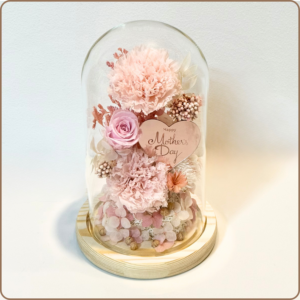 Mother's Day Carnation and Rose Floral Dome